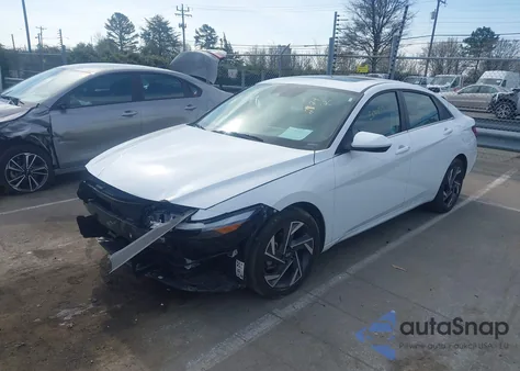 2025 Hyundai Elantra Sel Convenience из США, поврежденный, VIN KMHLS4DG4SU005716